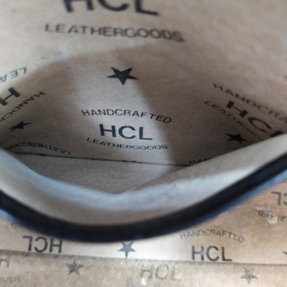 HCL Black Leather Zipper Closure Satchel Shoulder Bag - Vintage -Made in Germany - Picture 16 of 16